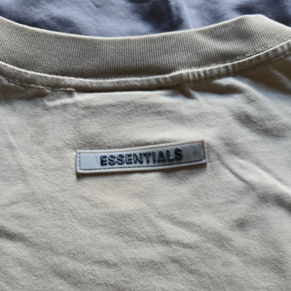 Essentials Sand Short Sleeve Tee - image 3